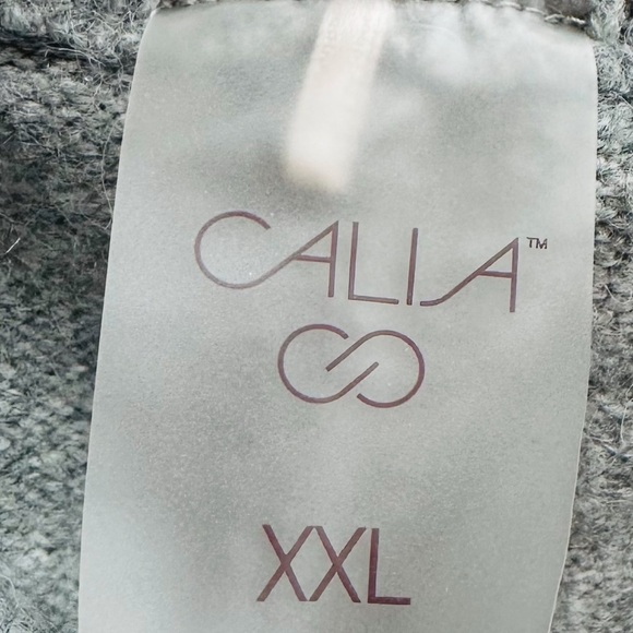 CALIA by Carrie Underwood cozy grey sweater knit joggers, XXL, NWOT - Picture 9 of 9